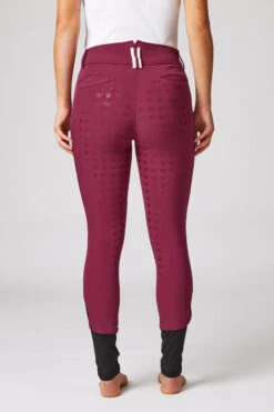 Reithose Mit Vollbesatz Mit Hohem Bund Und Kontrasteinfassung -Reitbekleidung Verkaufsgeschäft cp3685 rpi 05