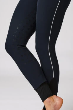 Reithose Mit Vollbesatz Mit Hohem Bund Und Kontrasteinfassung -Reitbekleidung Verkaufsgeschäft cp3685 vdb 06