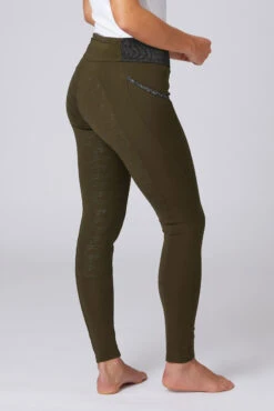 Reitleggings Für Damen Mit Vollbesatz Und Glitzerbund -Reitbekleidung Verkaufsgeschäft cp3690 br 02