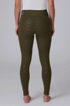 Reitleggings Für Damen Mit Vollbesatz Und Glitzerbund -Reitbekleidung Verkaufsgeschäft cp3690 br 04