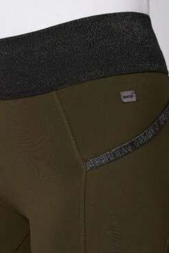 Reitleggings Für Damen Mit Vollbesatz Und Glitzerbund -Reitbekleidung Verkaufsgeschäft cp3690 br 05