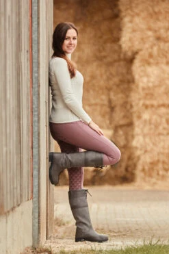 Horze Wasserdichte Damen Country Stiefel Mit Kunstfellfutter -Reitbekleidung Verkaufsgeschäft cp3913 bl 09